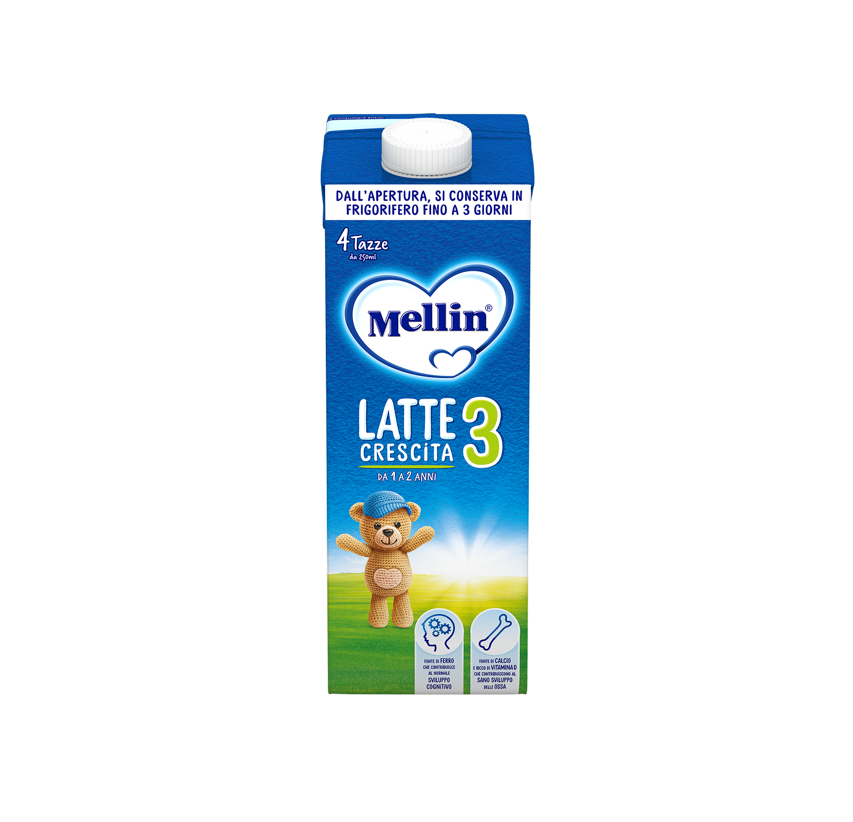 Latte Mellin 3 liquido 1000ml Confezione 1000 ml | Mellin