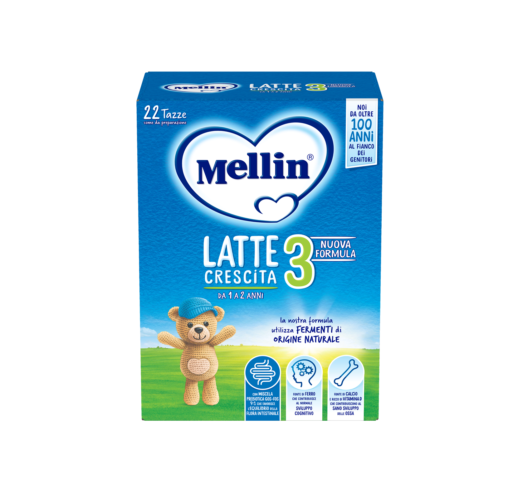 Latte Mellin 3 Polvere 800 gr Confezione 800 gr | Mellin