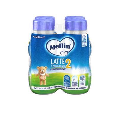 Latte Mellin 2 Liquido 4X500ml