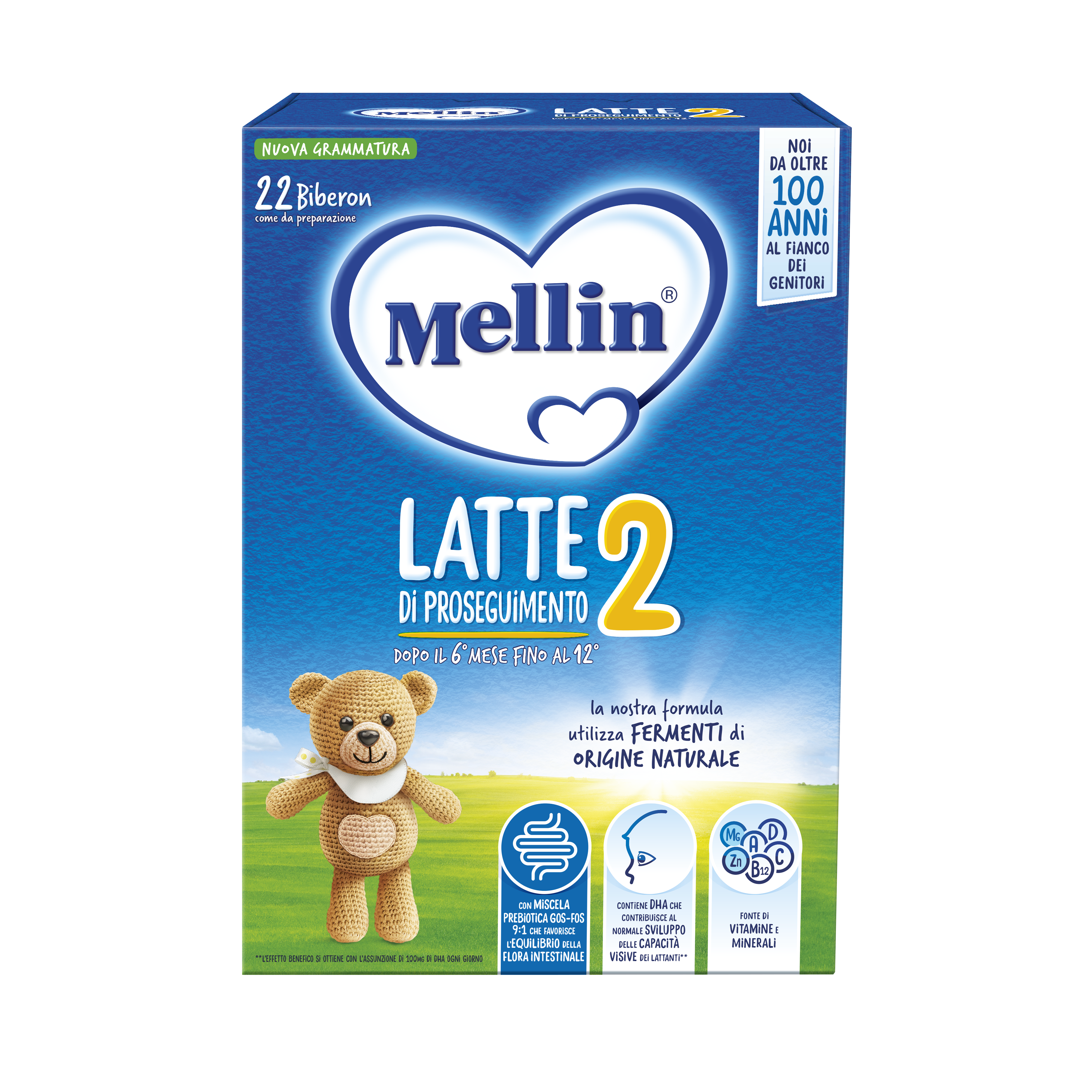 Latte proseguimento polvere - Latte Mellin 2 Polvere 770 gr