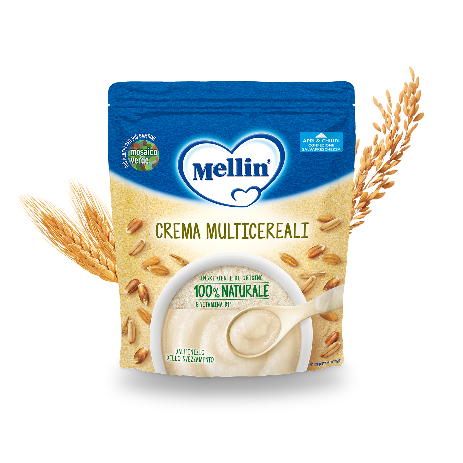 Crema multicereali 200 g Confezione da 200 g ℮ | Mellin
