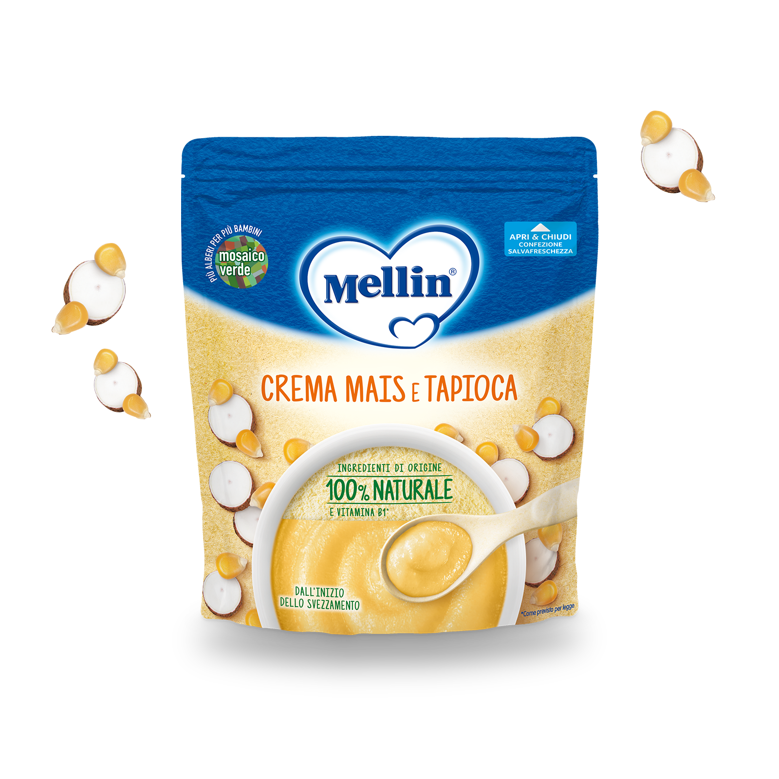 Crema mais e tapioca 200 g Confezione da 200 g ℮ | Mellin