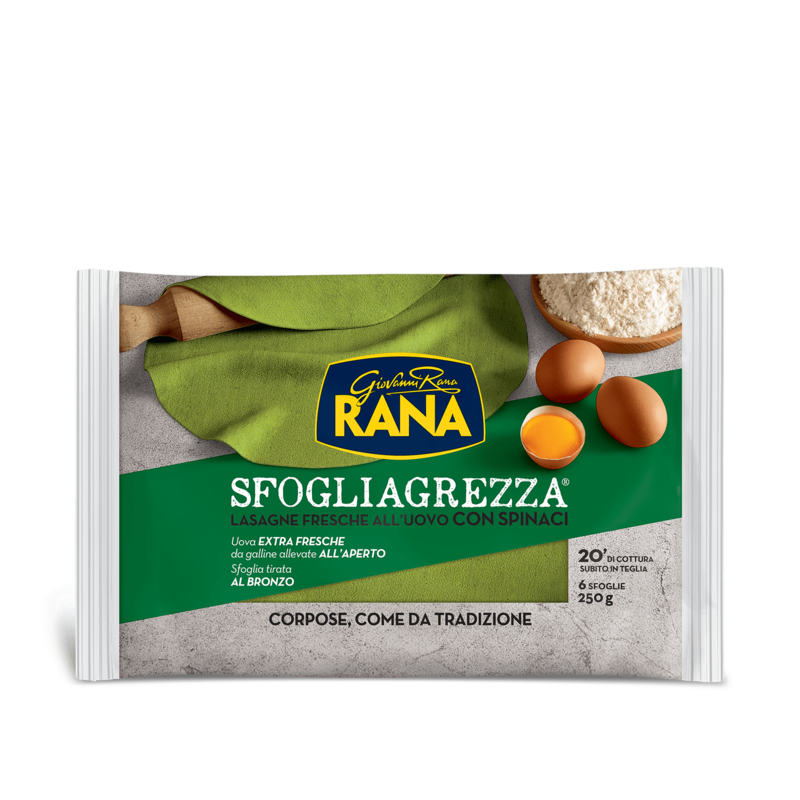 Lasagne con Spinaci Sfogliagrezza - 250 g