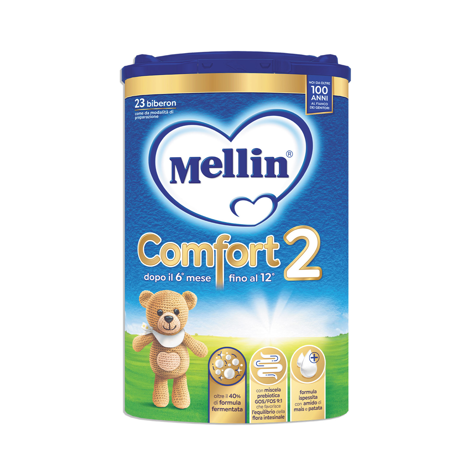 Latte Mellin Comfort 2 800 g 1 confezione da 800 g | Mellin