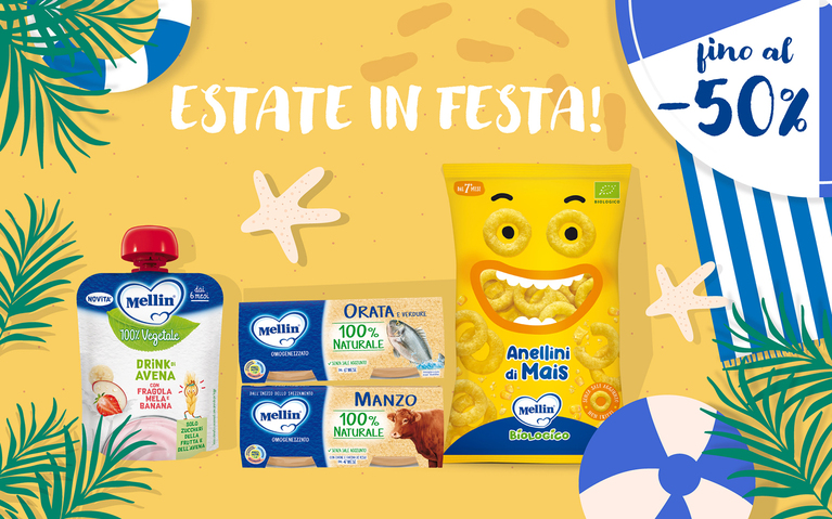 Saldi vacanze fino al 50% di sconto