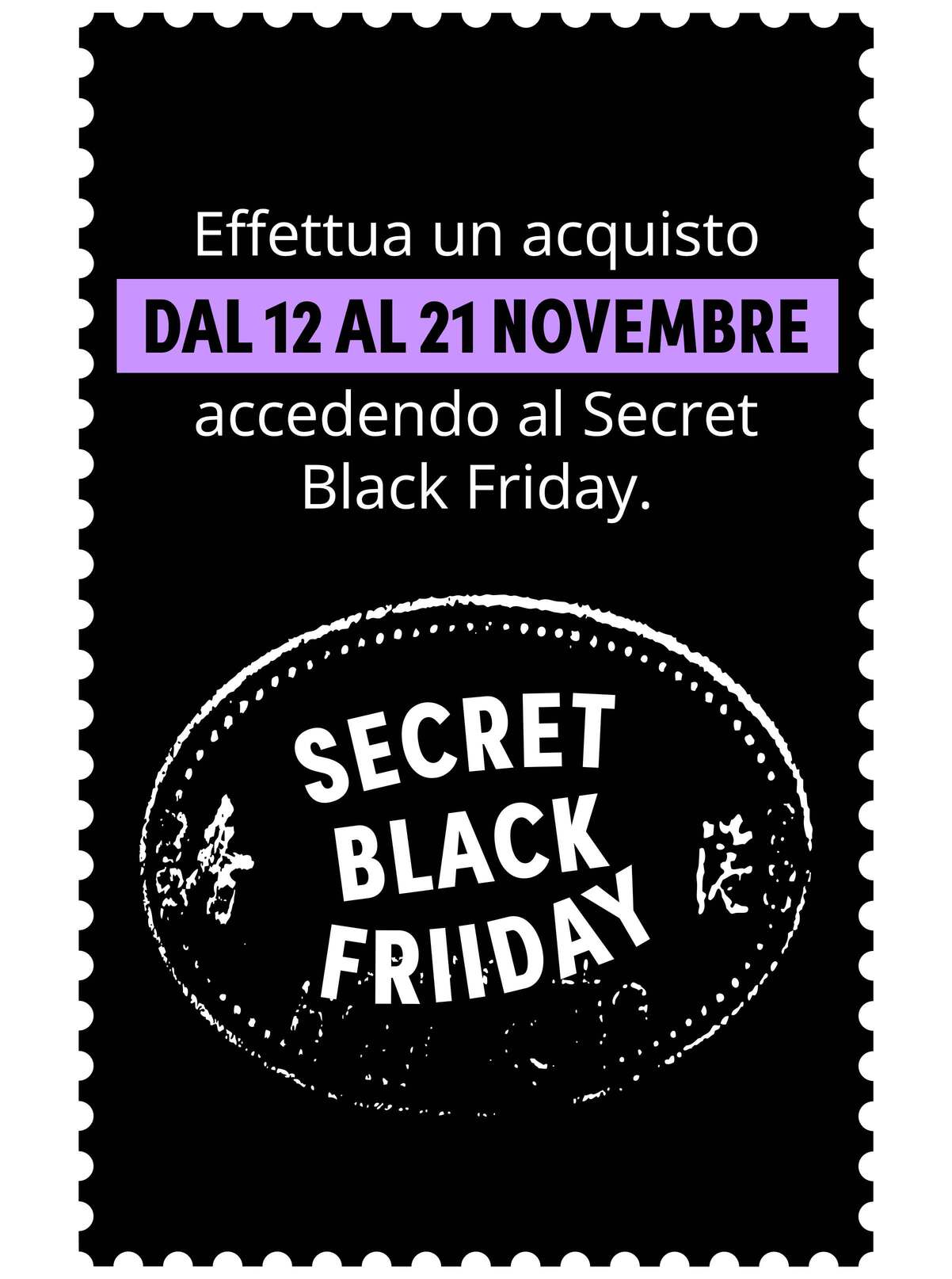 SECRET BLACK FRIDAY