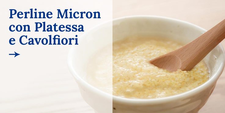 ricetta Perline Micron con Platessa e Cavolfiori