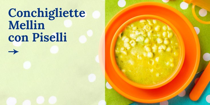 ricetta conchigliette piselli